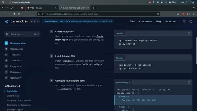 Adding Tailwind in React app created by using Vite(in Bangla)(2023) смотреть онлайн