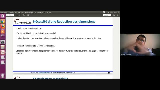 Data Mining-Apprentissage non supervisé-Réduction des dimensions- ACP + Python (Cours qualitatif) смотреть онлайн
