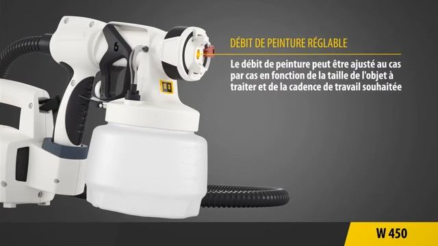WAGNER Wall Sprayer W 450 | Caractéristiques produits смотреть онлайн