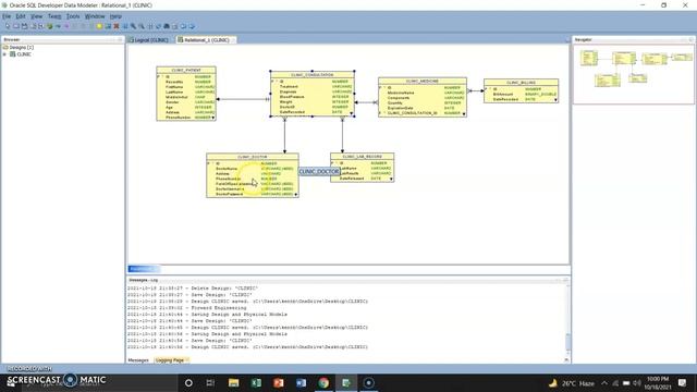 Patient's Record Using Relational Database in Oracle SQL Data Modeler смотреть онлайн