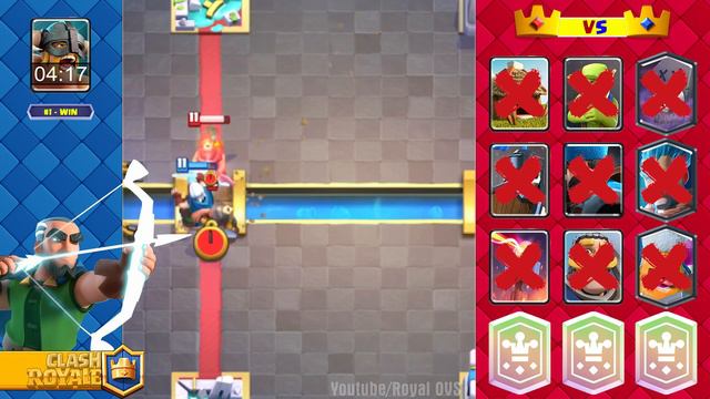 2 MINER vs ALL CARDS | SURPRISE ! | Clash Royale | Royale OVS смотреть онлайн