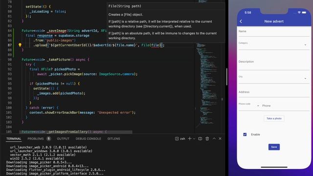 S13: Flutter - Save image to Supabase Storage 4K смотреть онлайн