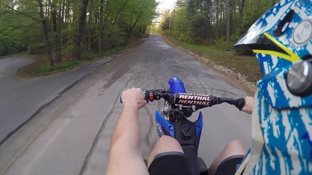 TTR 110 Long Wheelie!!! смотреть онлайн