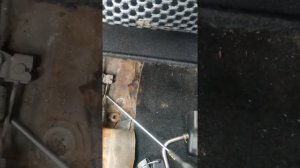 Honda CR-V II,  натяжка ручника.