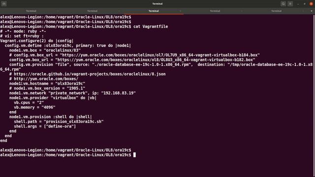 Silent InstaLL ORACLE Database 19c on ORACLE Linux 8 3 смотреть онлайн