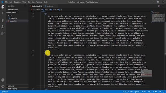 Line break, Paragraph and hr tag|HTML CSS General Discussion|Part6 смотреть онлайн
