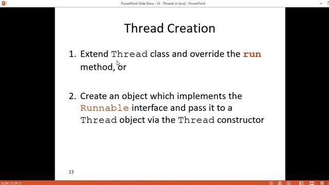 6 -Java Threads смотреть онлайн
