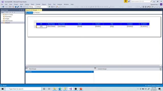 23 SSRS - Display Columns Headers on each page (SQL Server Reporting Services) смотреть онлайн