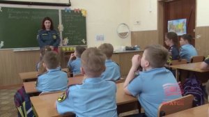 Три минуты, чтобы спасти всех  В 24 школе отрабатывали действия при взрыве и пожаре