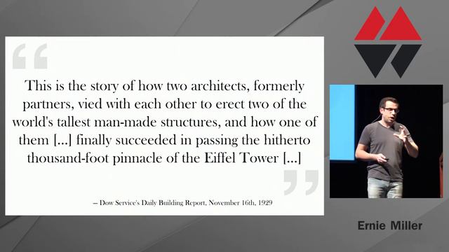 Mountain West Ruby 2016 - How to Build a Skyscraper by Ernie Miller смотреть онлайн