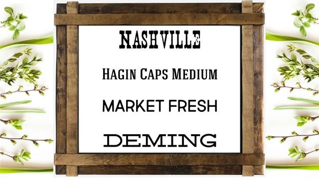 18 Favorite Farmhouse Fonts