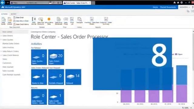 Microsoft Dynamics NAV ERP System смотреть онлайн