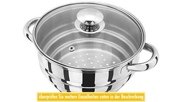 Horwood MultiDmpfereinsatz mit Glasdeckel 20 cm смотреть онлайн