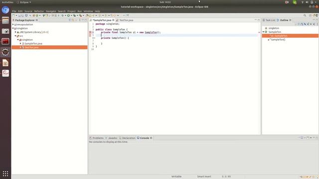 Java, Singleton смотреть онлайн