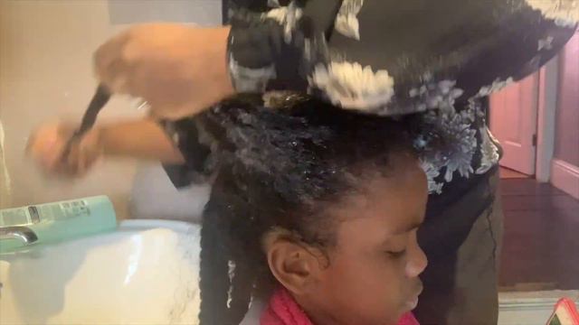 Hair Wash Day Routine | Girls Hair Care | Braided Protective Styles