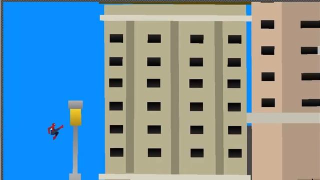 Spider-Man swing Test|Stick Nodes Animation смотреть онлайн