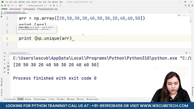 Explain Numpy Functions - Shuffle, Unique, Resize, and Ravel - with Example | NumPy Tutorials 2023 смотреть онлайн