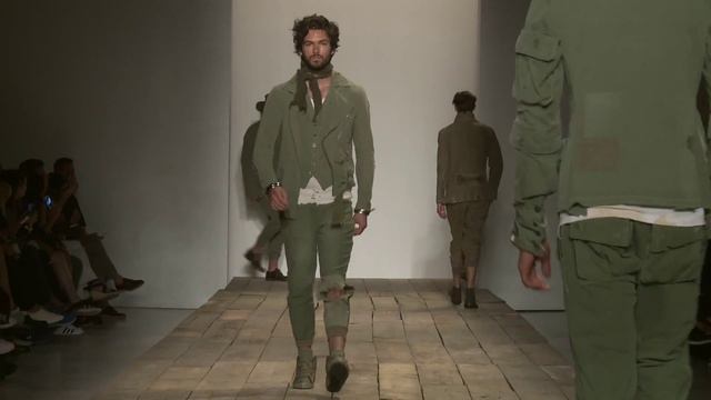 Greg Lauren Spring 2016 Men's Runway Show смотреть онлайн