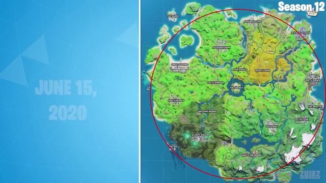 Evolution of Fortnite Map (Chapter 1 Season 1 - Chapter 4 Season 2) смотреть онлайн