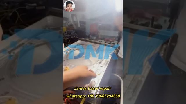 Guide video on Repair Raycus laser source (IPG ,MAX the same way) смотреть онлайн