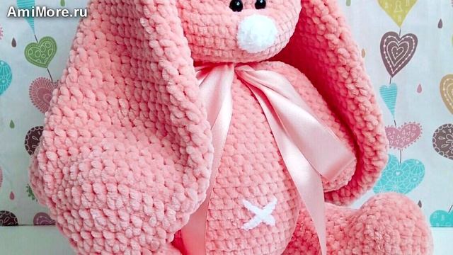 Амигуруми: схема Зайка Пухляш. Игрушки вязаные крючком - Free crochet patterns. смотреть онлайн