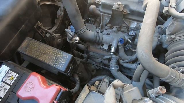 NISSAN X-TRAIL thermostat change смотреть онлайн