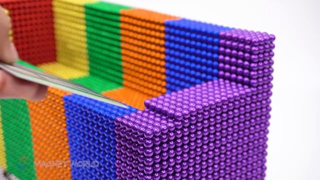 DIY - How To Make Color Ambulance From Magnetic Balls ( Satisfying ) | Magnet World 4K смотреть онлайн