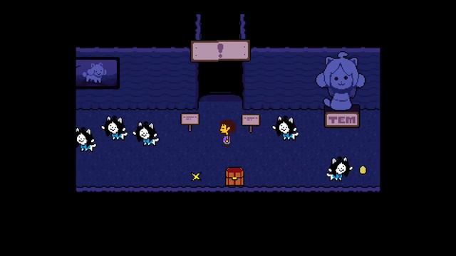 undertale part 8:Temmie village! смотреть онлайн