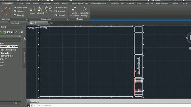 How to create project in Autocad Electrical смотреть онлайн