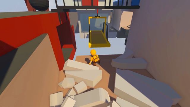 УПРАВЛЯЮ ЭКСКАВАТОРОМ!!! ПРОБИЛ СТЕНУ ОГРОМНЫМ ШАРОМ В HUMAN: FALL FLAT (ХЬЮМАН: ФОЛ ФЛЭТ) #2 смотреть онлайн