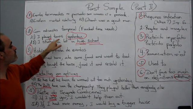 Simple past - part II para brasileiros смотреть онлайн