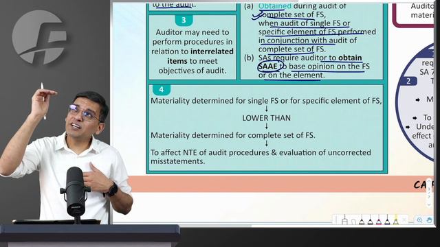 CA Final Audit Revision - SA 805 (New Chapter) смотреть онлайн
