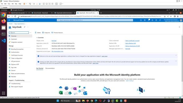 CURSO AZURE 2023 #07 - Integración de Keycloak con Azure AD смотреть онлайн