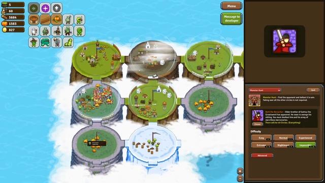 Berk the Berserker - Circle Empires Rivals (Impossible Difficulty) смотреть онлайн