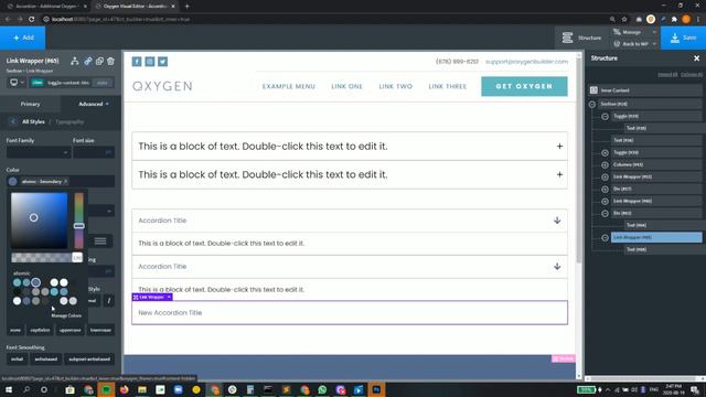 Toggle Content to Accordion смотреть онлайн
