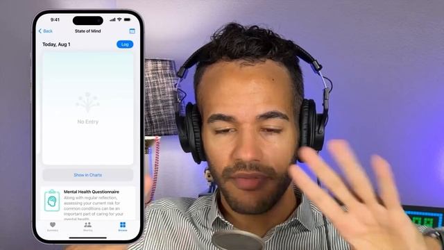 Mental Wellbeing in iOS 17 Health App смотреть онлайн