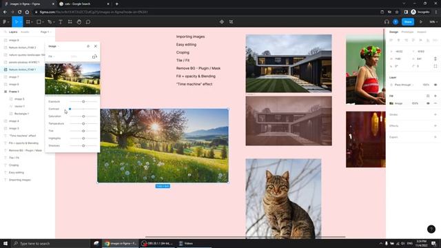 Using Images in Figma | Remove image background | Figma for beginners смотреть онлайн