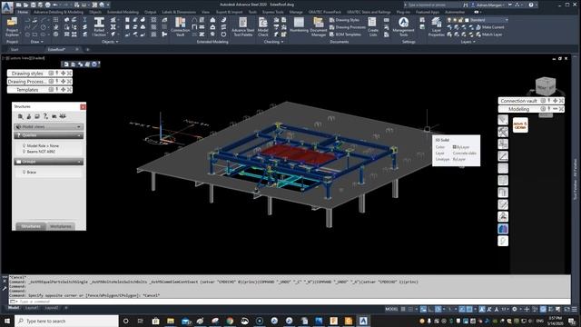 ADVANCE STEEL - Adding Custom Commands to Tool Palette. смотреть онлайн