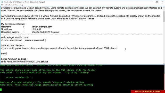 How to Setup X11VNC Server on Linux смотреть онлайн
