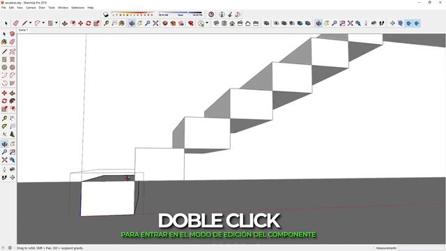 ? ESCALERA Como diseñar, dibujar en sketchup 3D y calcular (diseño dibujo y cálculo muy facil) смотреть онлайн