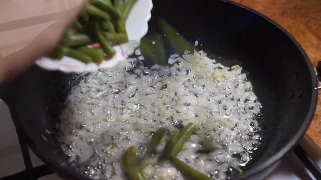 Беру стручковую фасоль, 3 яйца и через 20 минут вкуснейший завтрак готов. смотреть онлайн
