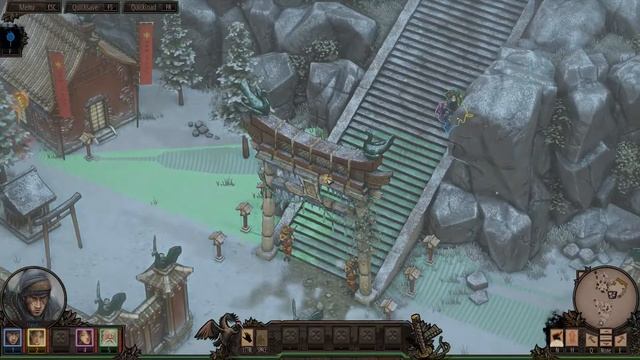 Shadow Tactics Blade of the Shogun Gameplay All Badge Mission 10 Mount Tsuru Prison Part 2 смотреть онлайн
