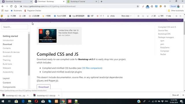 Bootstrap Download, Installation and Run the file смотреть онлайн