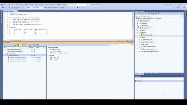 Specflow | C# | Page Object Model | Scenario Outline смотреть онлайн