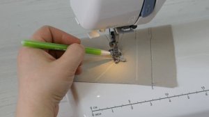 Приемы и секреты  шитья ровной строчкой на швейной машине для новичков