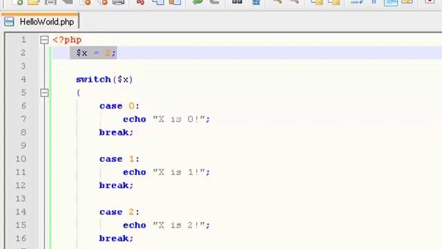 PHP 08 - Switch statements Tutorial смотреть онлайн