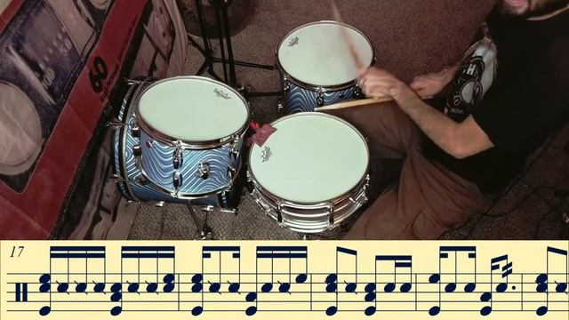 Samba on the Drum Set - Crossed Samba - The beginning - Part 2 смотреть онлайн