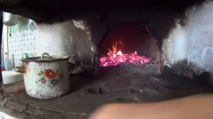 Топим Русскую печь