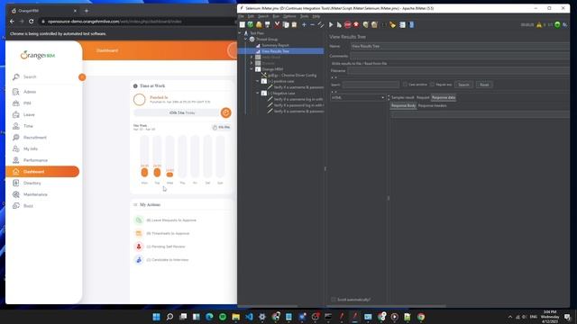 Test Case Login Selenium on JMeter смотреть онлайн