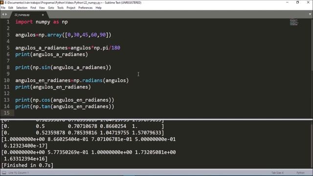 Funciones universales con NumPy [Python] смотреть онлайн